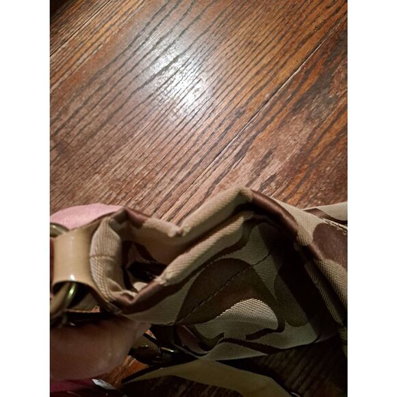 Coach Carly Slim Signature Brown Tan Hobo Purse Handbag E0873-12873 - Picture 6 of 10